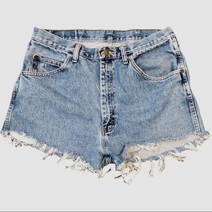 Cut-Off Wrangler Denim Shorts Sz 34